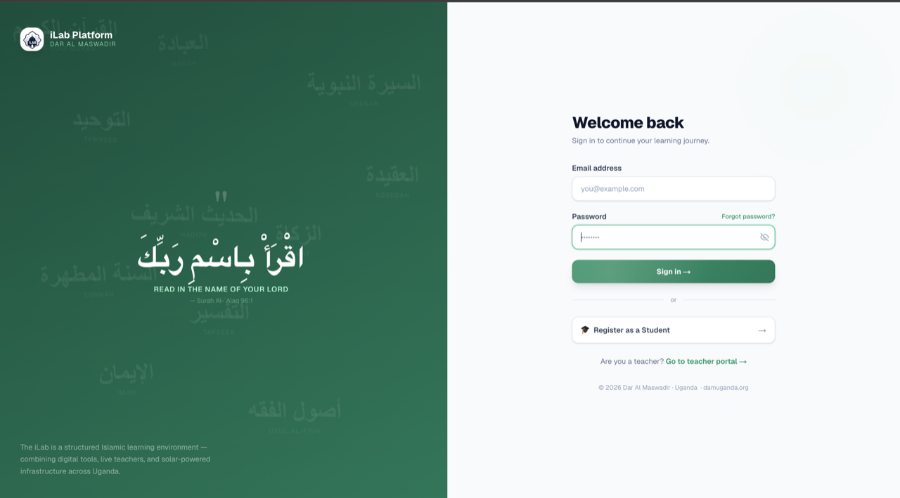 Simple sign-in